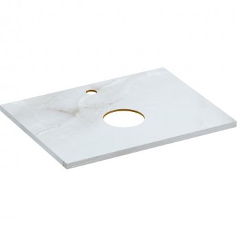 Столешница CERSANIT STONE AURA из керамогранита 60x45x2 светло-серый сатиновый Столешница CERSANIT STONE AURA из керамогранита 60x45x2 светло-серый сатиновый
