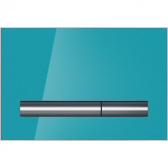 Кнопка CERSANIT PILOT для LINK PRO/VECTOR/LINK/HI-TEC стекло лазурный Кнопка CERSANIT PILOT для LINK PRO/VECTOR/LINK/HI-TEC стекло лазурный