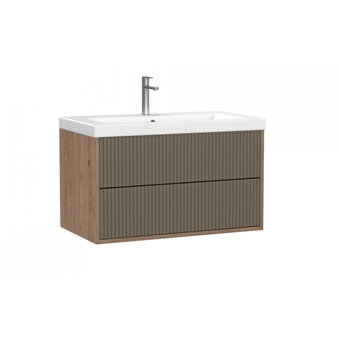 Тумба подвесная CERSANIT CLASSIC RIBBLE 80 коричневый 69280